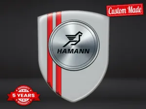 Hamann Stickers Dôme Époxy Finition Perso Étiquettes Premium